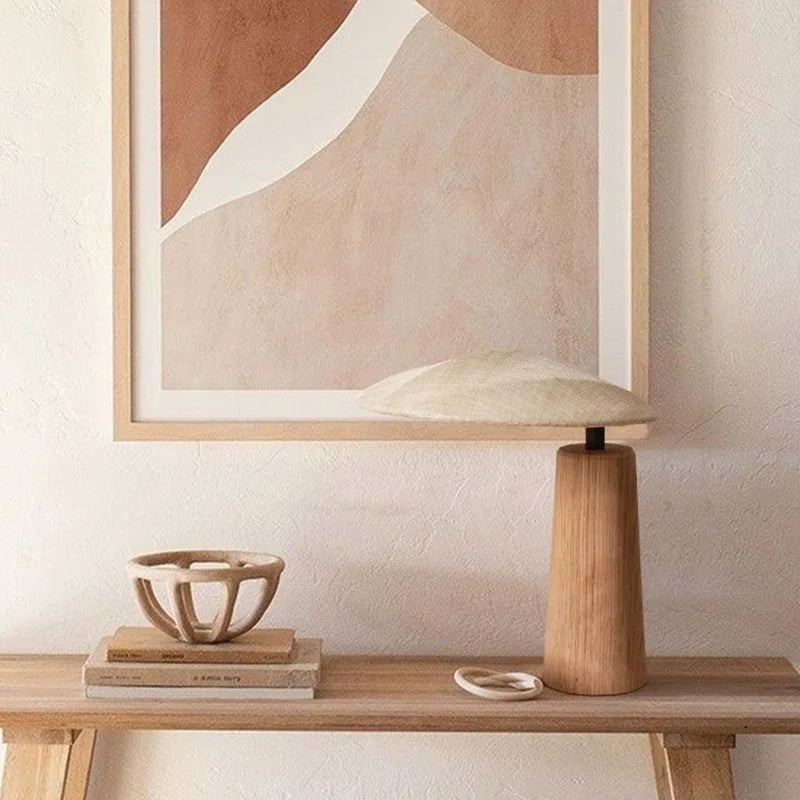Wabi-Sabi Vintage Retro Tischleuchte