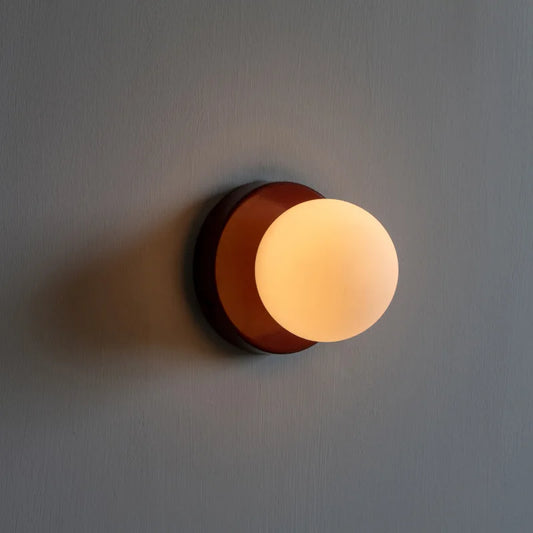 MacaronGlow LED Wall Sconce - Kreative Mini-Glaskerzenleuchte 10/12cm