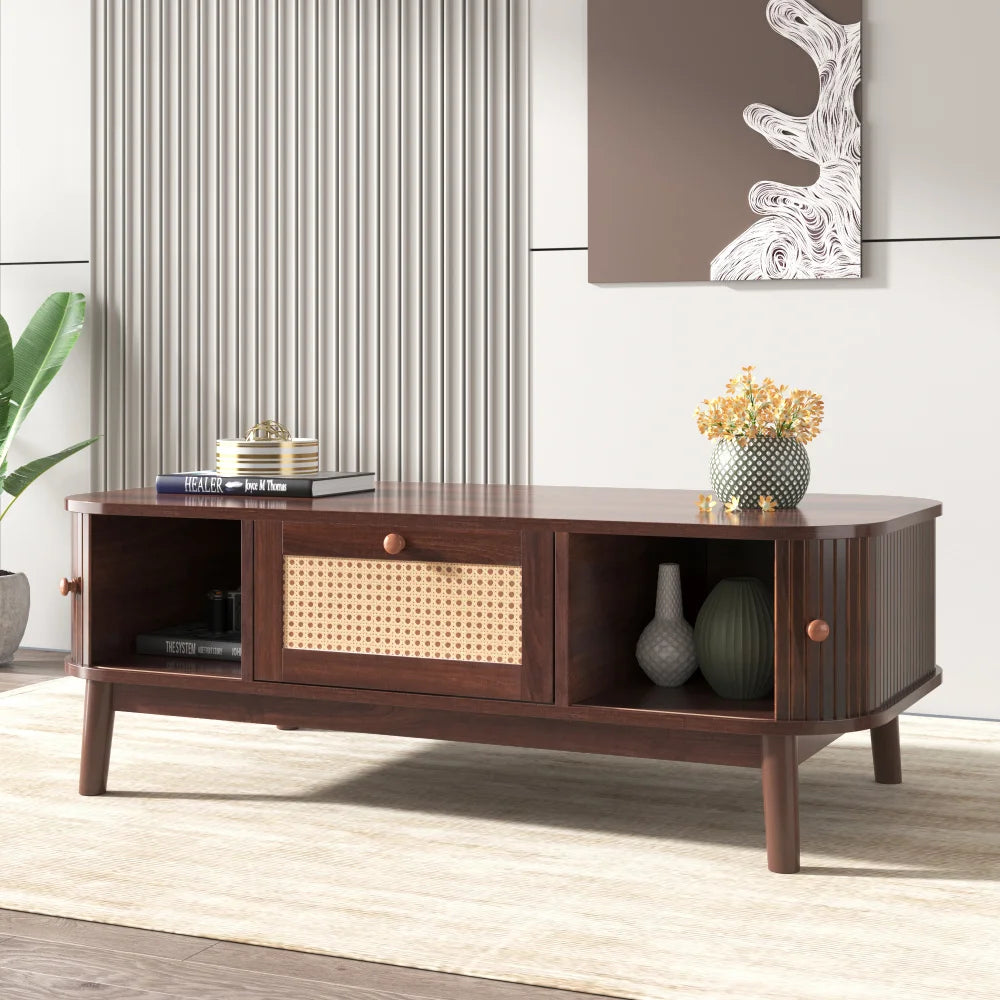 Natural Harmony Rattan Coffee Table