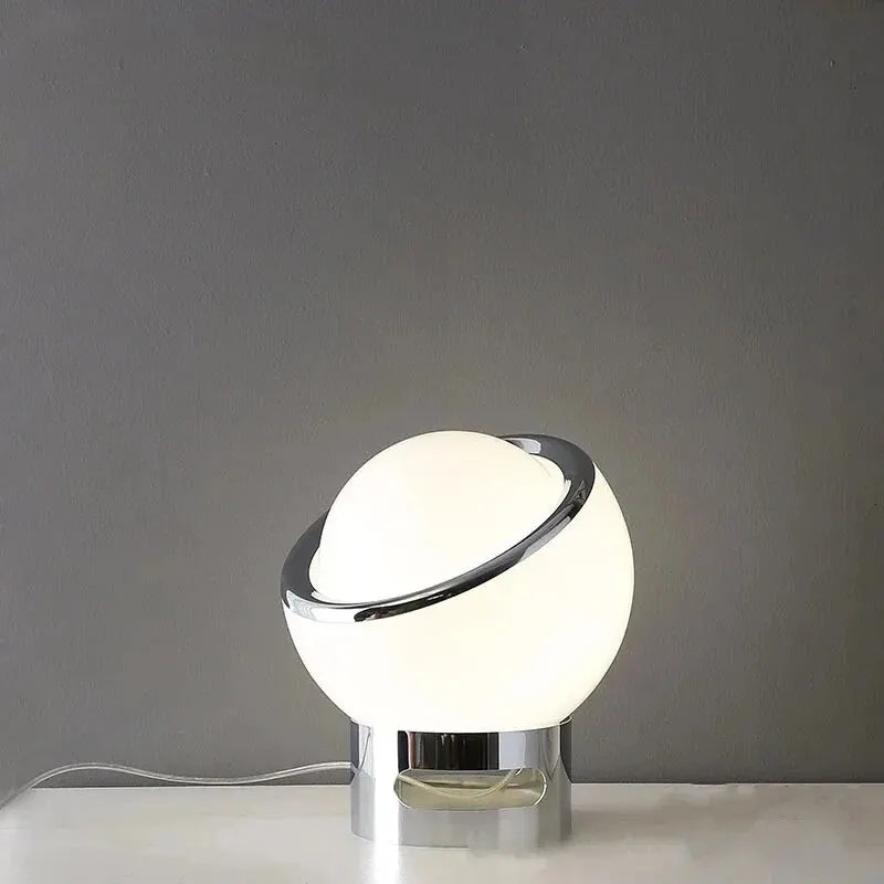 360° Glas-Kugel-Tischlampe – Stilvolle Wohnatmosphäre für jeden Raum