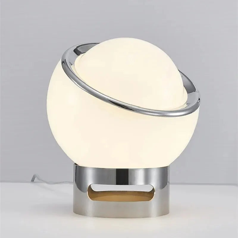 360° Glas-Kugel-Tischlampe – Stilvolle Wohnatmosphäre für jeden Raum