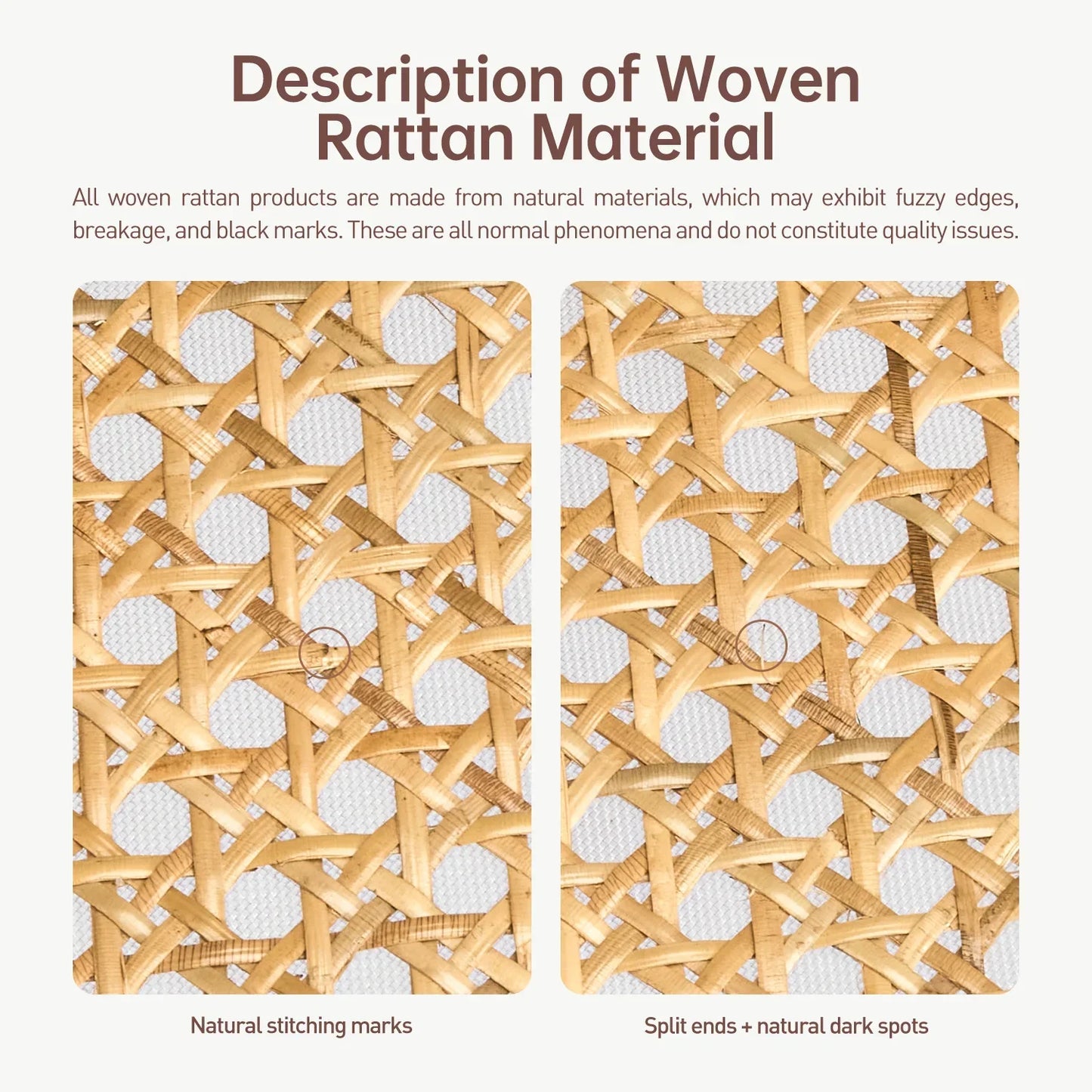 Eschenholz Rattan-Sessel – Elegantes Einzelsofa & Relaxsessel