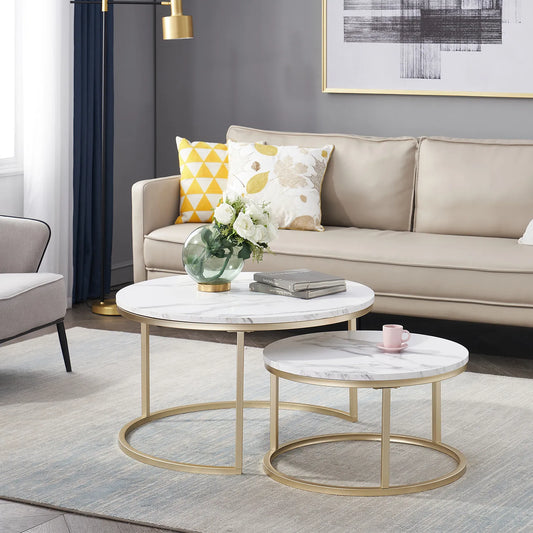 MarbleElegance Couchtisch-Set