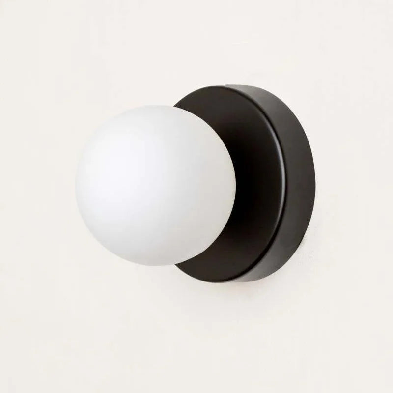 MacaronGlow LED Wall Sconce - Kreative Mini-Glaskerzenleuchte 10/12cm