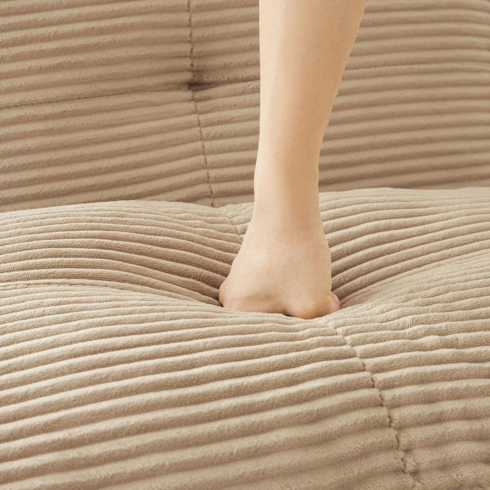 Teddy-Fleece U-Sofa "Cloud Lounge"