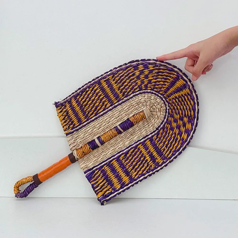 Seaweed Weaving Fan