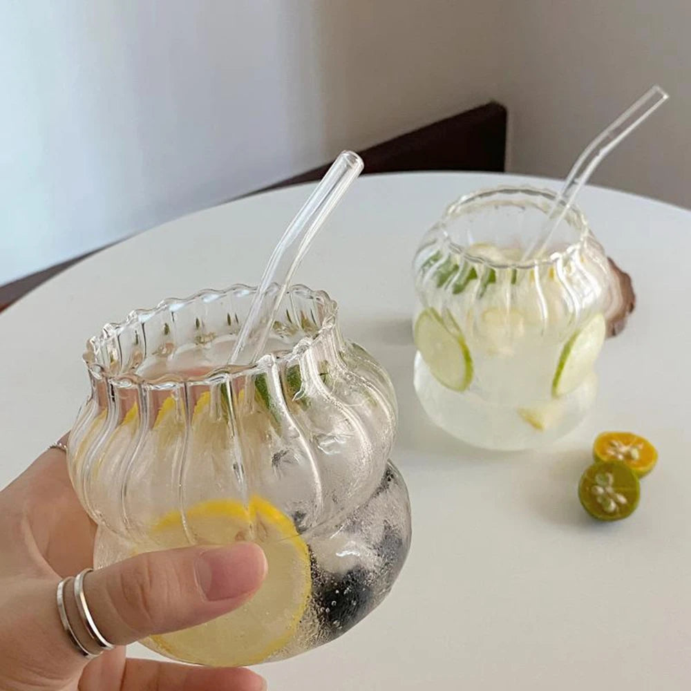 Kaffeetasse im Retro-Stil - Transparenter Becher
