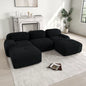 Modulares Cord-Sofa "Finca" | Full-Foam Design-Lounge