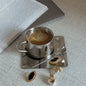 Edelstahl Coffee Cup Set – 3-teilig