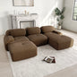 Modulares Cord-Sofa "Finca" | Full-Foam Design-Lounge