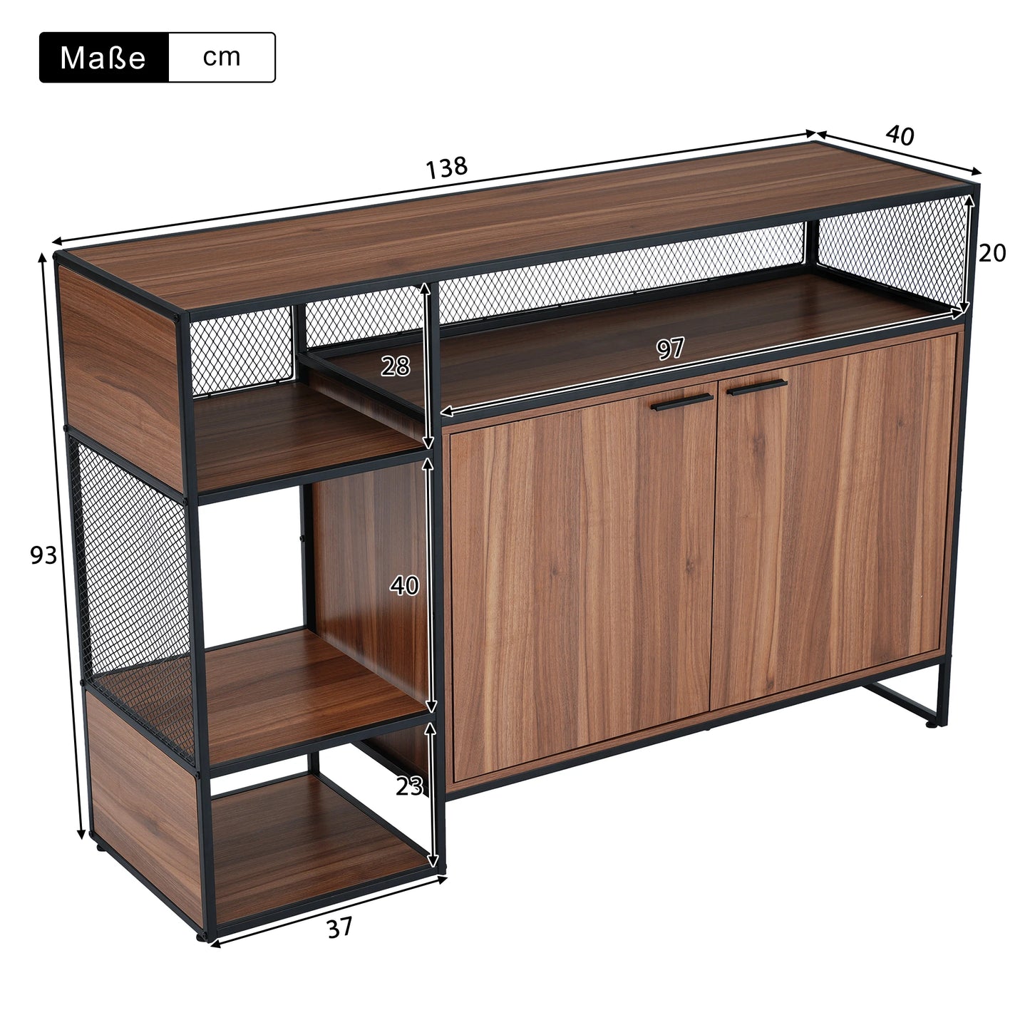 Industrial Standing Bar