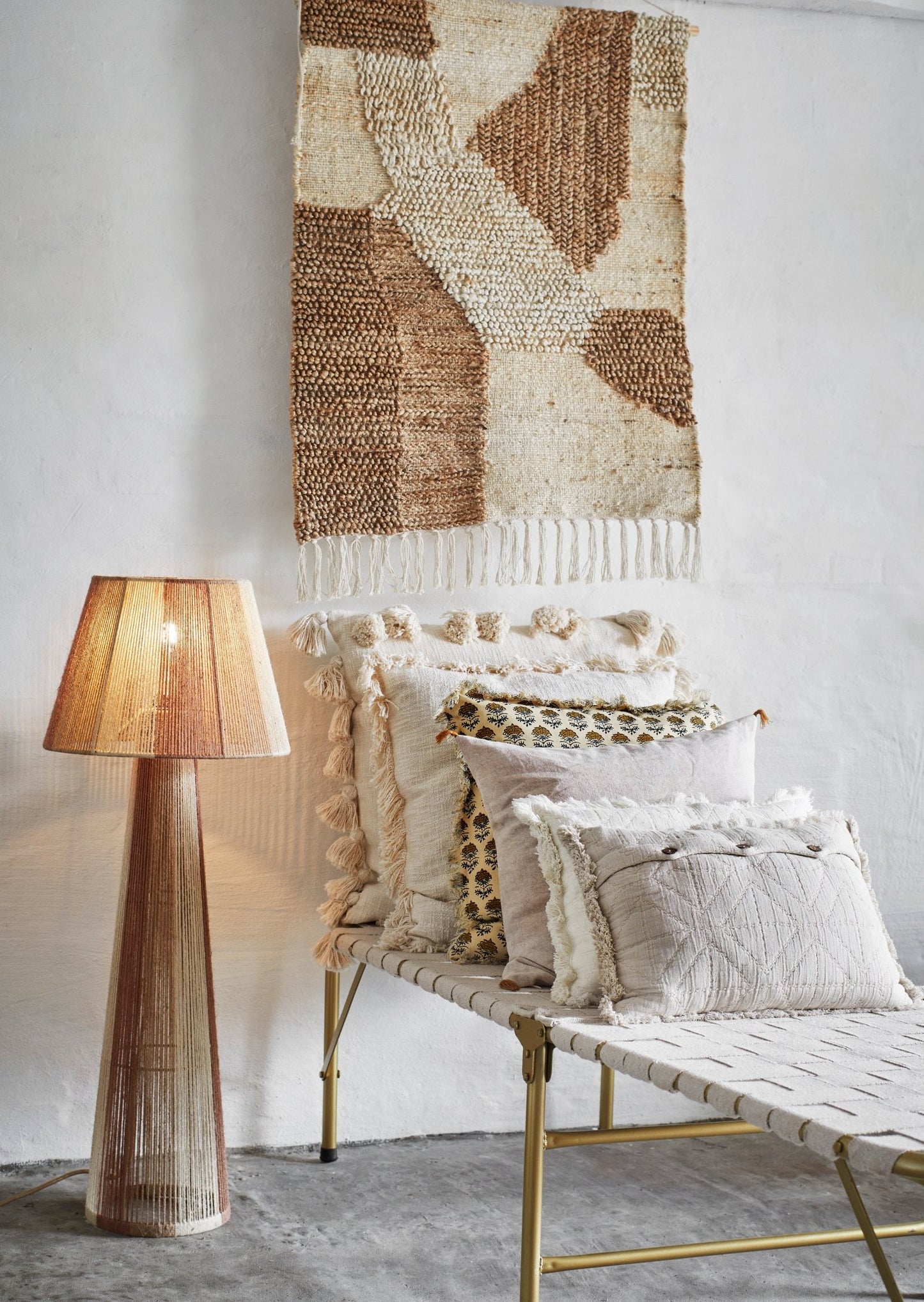 JUTE FLOOR LAMP - peak-store.de